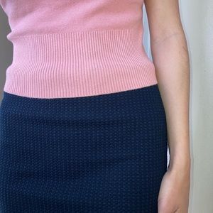 Dark blue Ann Taylor LOFT pencil skirt